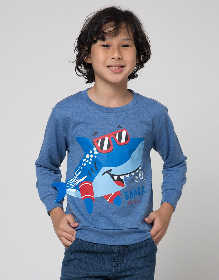 Little M Aps Tail Boys Sweater