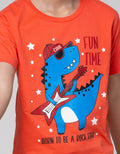 Little M Dino Rock Star Kaos Anak Laki-Laki