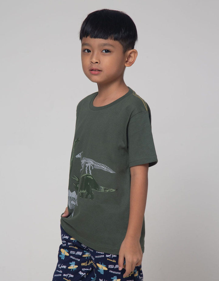 Little M Best Buy Dino Kaos Anak Laki-laki