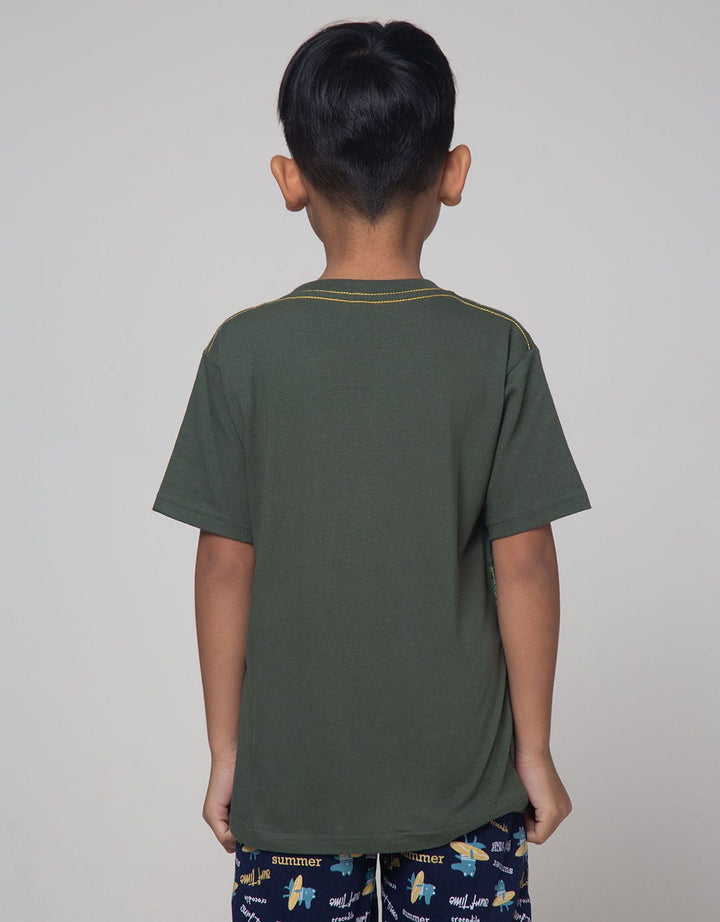 Little M Best Buy Dino Kaos Anak Laki-laki