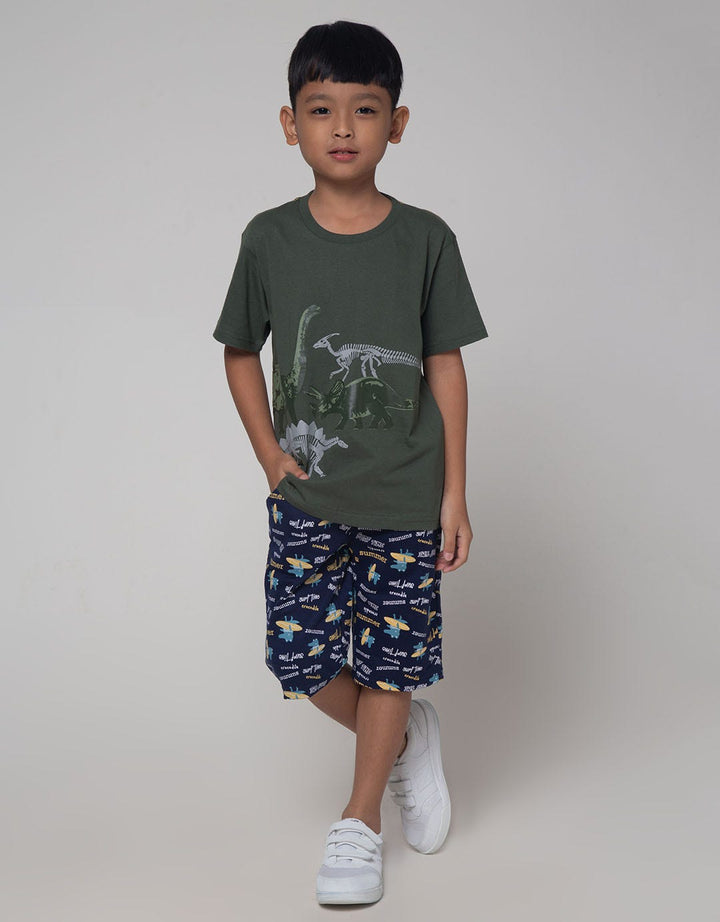 Little M Best Buy Dino Kaos Anak Laki-laki
