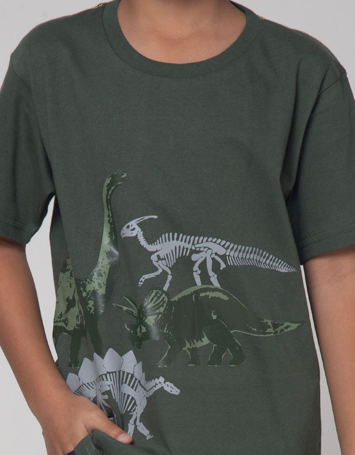 Little M Best Buy Dino Kaos Anak Laki-laki
