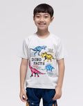 Little M Short Sleeve T-Shirt Dino Facts