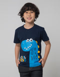 Little M Cool Dino Kaos Anak Laki-laki