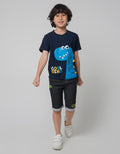 Little M Cool Dino Kaos Anak Laki-laki