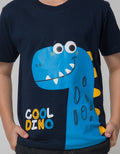 Little M Cool Dino Kaos Anak Laki-laki
