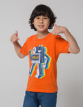 Little M Robot Hello Boys T-Shirt