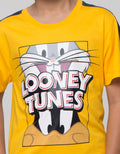 Character Short Sleeve T-Shirt Print Looney Toons Bugs &amp; Duffy A