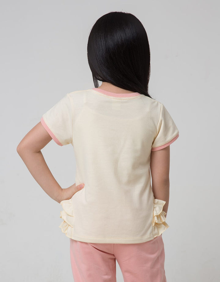 Little M Cute Bunny Flop Kaos Anak Perempuan