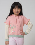 Little M Bunny Hoodie Sweater Anak Perempuan