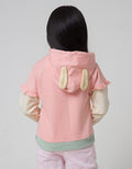 Little M Bunny Hoodie Sweater Anak Perempuan