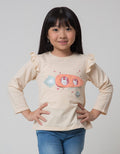 Little M Rocket Wortel Kaos Anak Perempuan