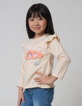 Little M Rocket Wortel Kaos Anak Perempuan