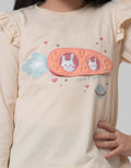 Little M Rocket Wortel Kaos Anak Perempuan