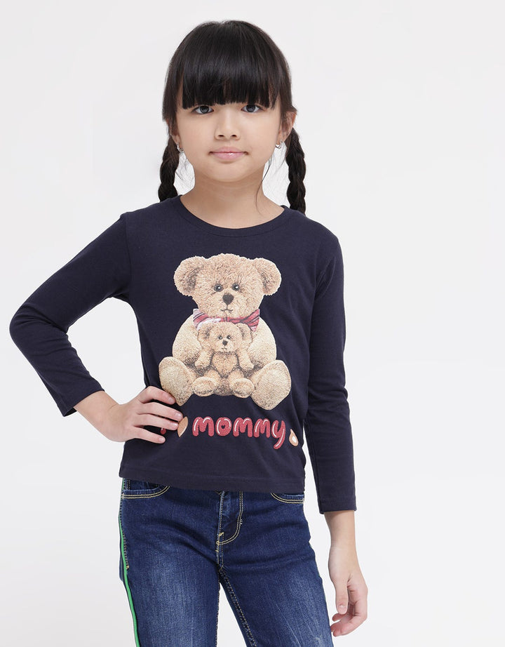 Little M Long Sleeve T-Shirt Bear I Love Mommy