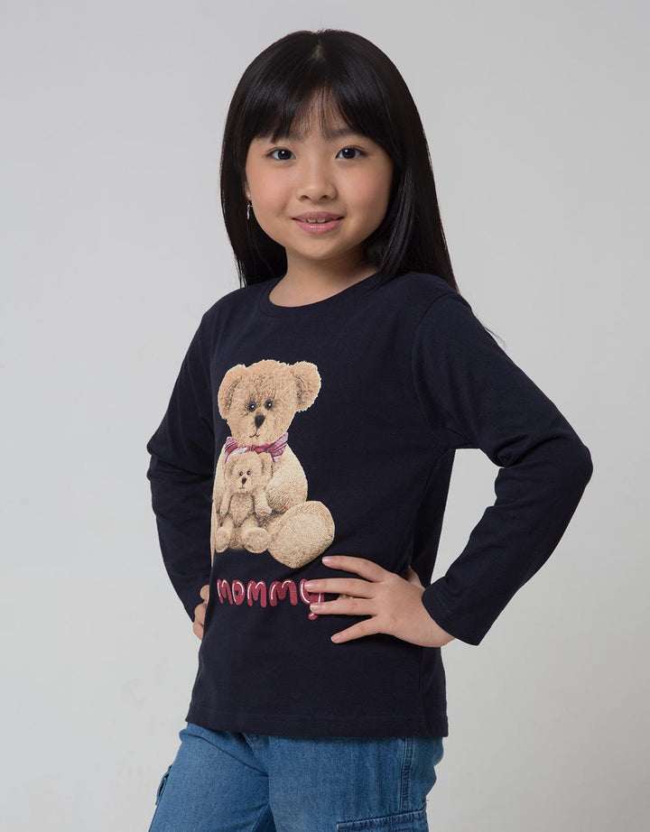 Little M Long Sleeve T-Shirt Bear I Love Mommy