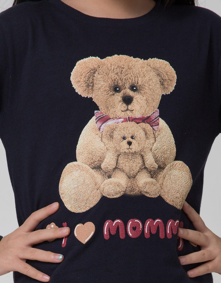 Little M Long Sleeve T-Shirt Bear I Love Mommy