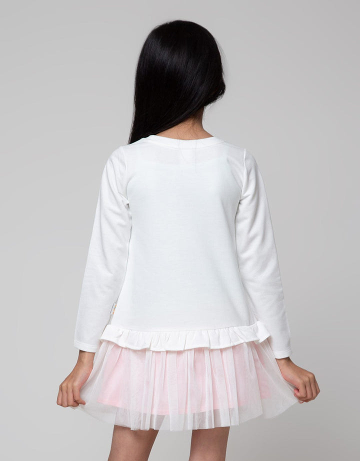 Little M Long Sleeve Midi Dress Tile Nonik Best Friends