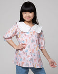 Little M Korean Ruffle Blouse Anak Perempuan