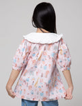 Little M Korean Ruffle Blouse Anak Perempuan