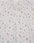Little M Blouse Print Lengan Balon Anak Perempuan