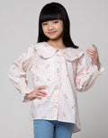 Little M Long Sleeve Shirt Kancing Karet Bawah