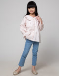 Little M Long Sleeve Shirt Kancing Karet Bawah