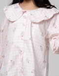 Little M Long Sleeve Shirt Kancing Karet Bawah