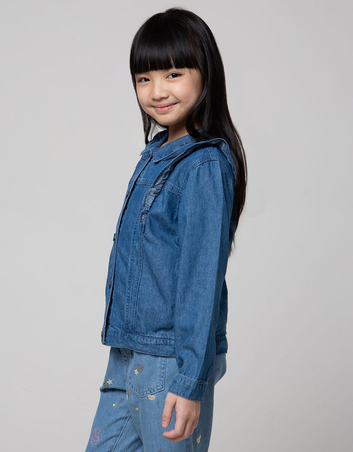 Little M Short Sleeve T-Shirt Print Simple Basic