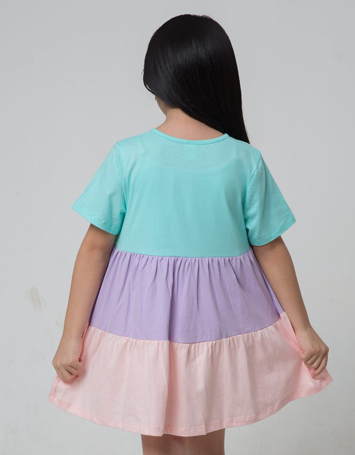 Little M Bear Daily Dress Anak Perempuan