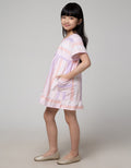 Little M Salur Pocket Midi Dress Anak Perempuan