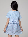 Little M Ruffle Smok Dress Anak Perempuan