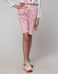 Little M Bermuda Pants Full Print Unicorn