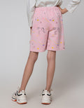 Little M Bermuda Pants Full Print Unicorn