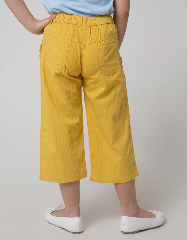 Little M Woven Salur Dobby Girls Pants