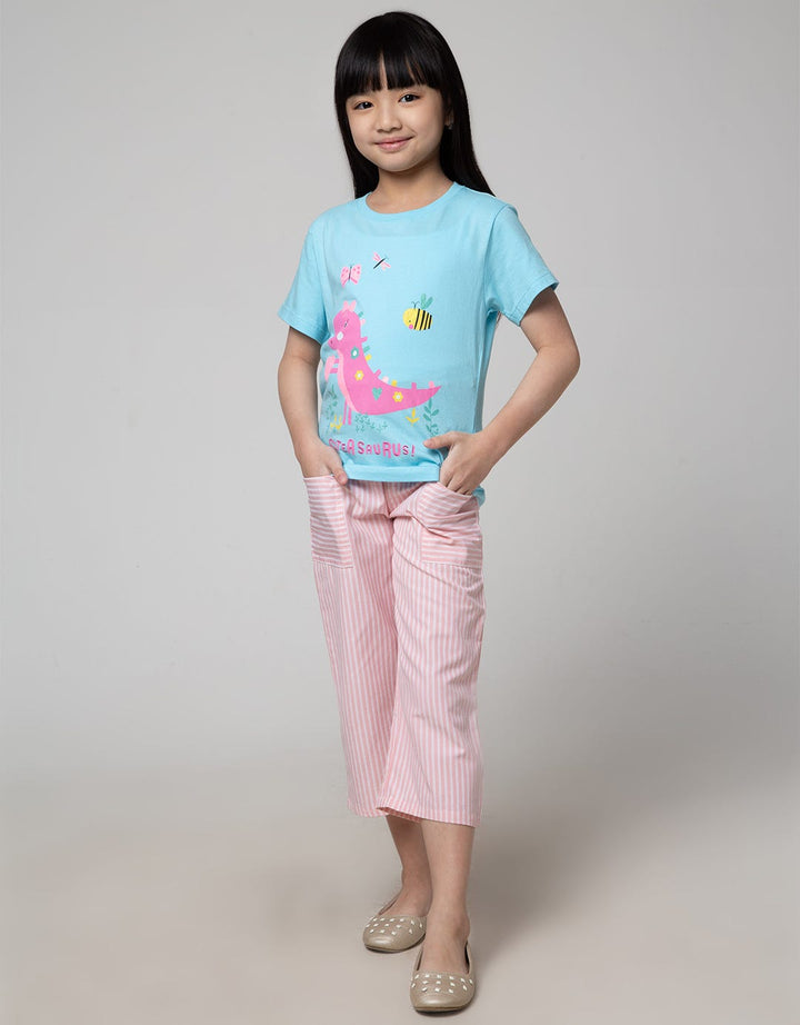 Little M Belt Salur Celana Panjang Anak Perempuan