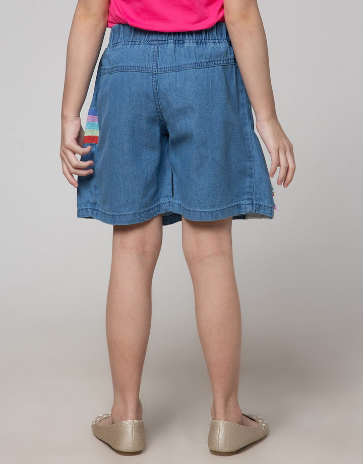 Little M Denim Long Pants Jegging Bordir Bawah Kelinci