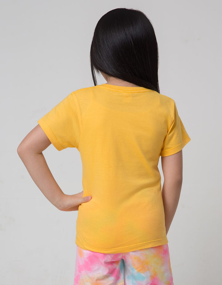 Little M Kiantex Print Kaos Anak Perempuan
