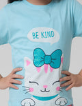 Little M Animal Text Kaos Anak Perempuan