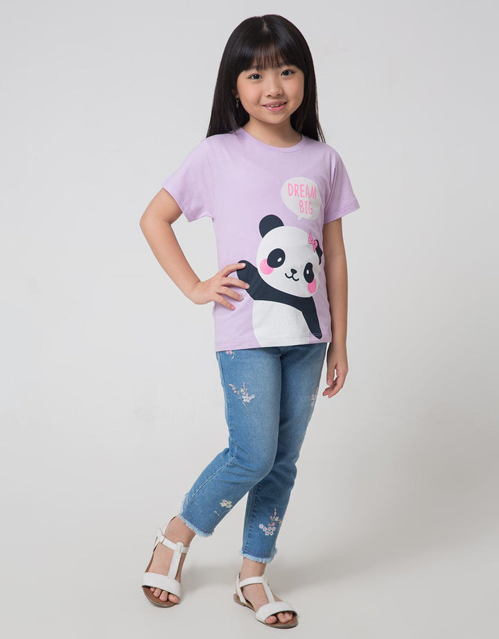 Little M Short Sleeve T-Shirt Animal Text