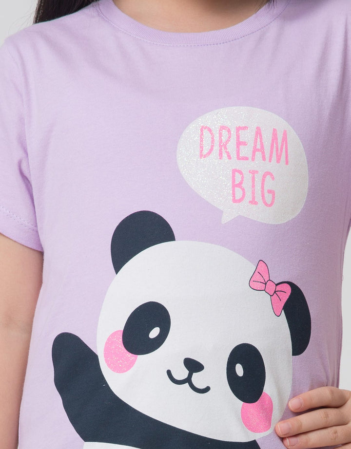 Little M Short Sleeve T-Shirt Animal Text