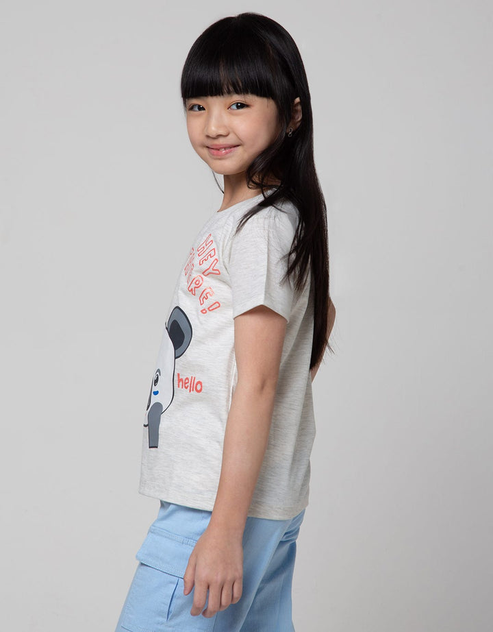 Little M Koala There Kaos Anak Perempuan