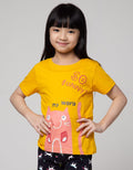 Little M Funny Print Kaos Anak Perempuan