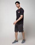 American Jeans Men's Short Sleeve T-Shirt Anime Print Tee