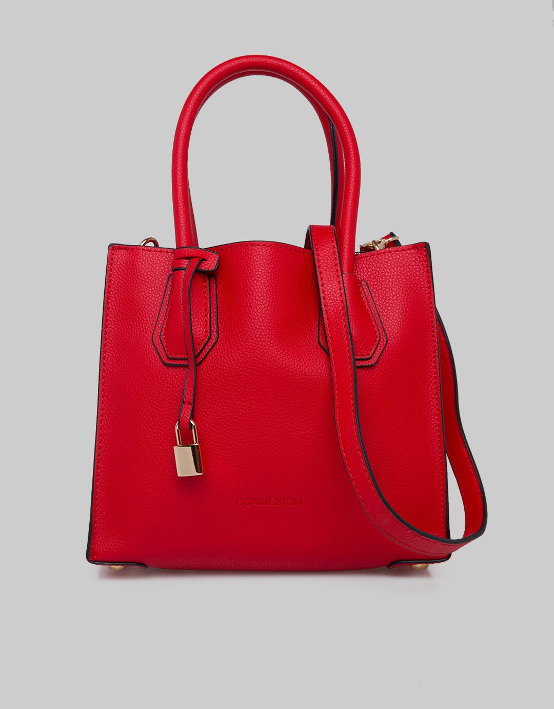Connexion Handbag Solid Women Rihana1