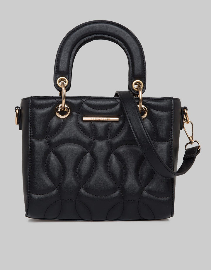 Connexion Quilted Texture Handbag Wanita