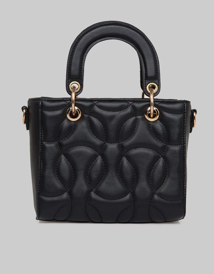 Connexion Quilted Texture Handbag Wanita