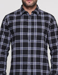 Gabs Denim Check Basic Kemeja Pria