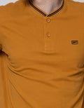 Gab's Henley Casual Polo Shirt Pria