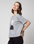 Nevada Short Sleeve T-Shirt Boxy Anime Logo N